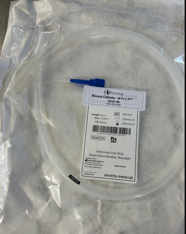 Bivona Catheter 36x2.7' Non Sterile