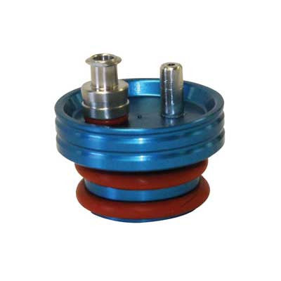 Aluminum Stopper with Leur Adapter