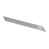 Straw 1/2cc No Wick/Powder Clear 100/pk