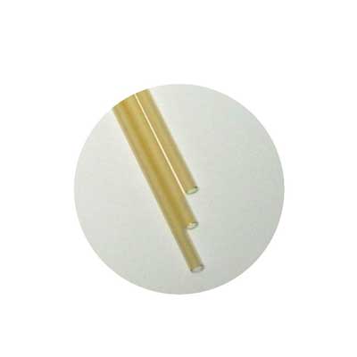 Straw 1/2cc No Wick/Powder Yellow 100/pk**